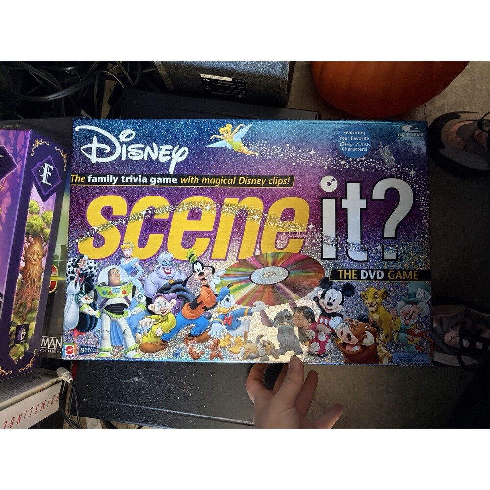 Scene it? Disney DVD Trivia Game 1st Edition 2004 100% Complete. Great Condition